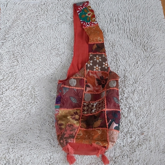 Unbranded boho patchwork hobo bag - Picture 3 of 11